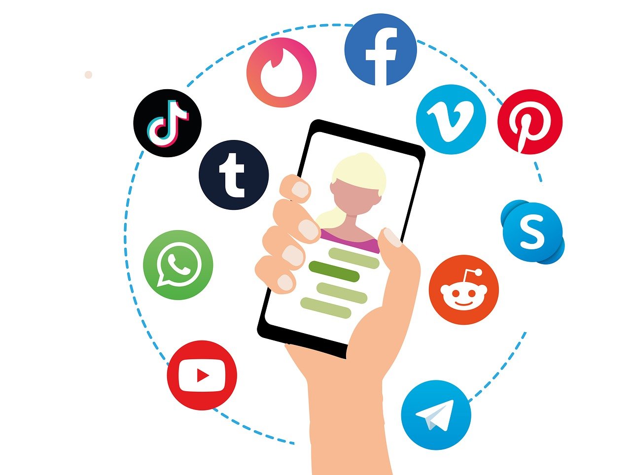 social media, applications, apps