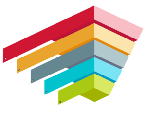 colorful pyramid 3d, infographic chart, infographic